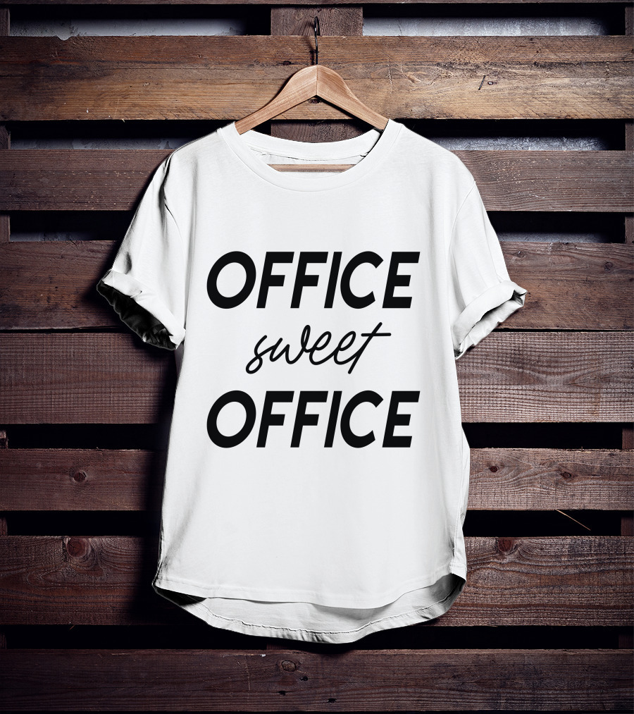 Shirts Of The Times Flower Debate Office Sweet Office T-Shirt