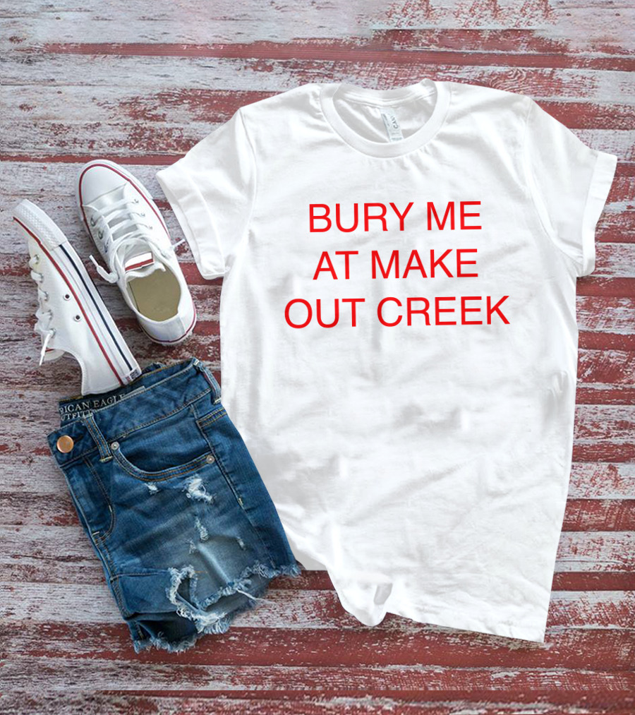 Mitski Merch Store Bury Me At Make Out Creek White Shirt Mitski Leaks T-Shirt
