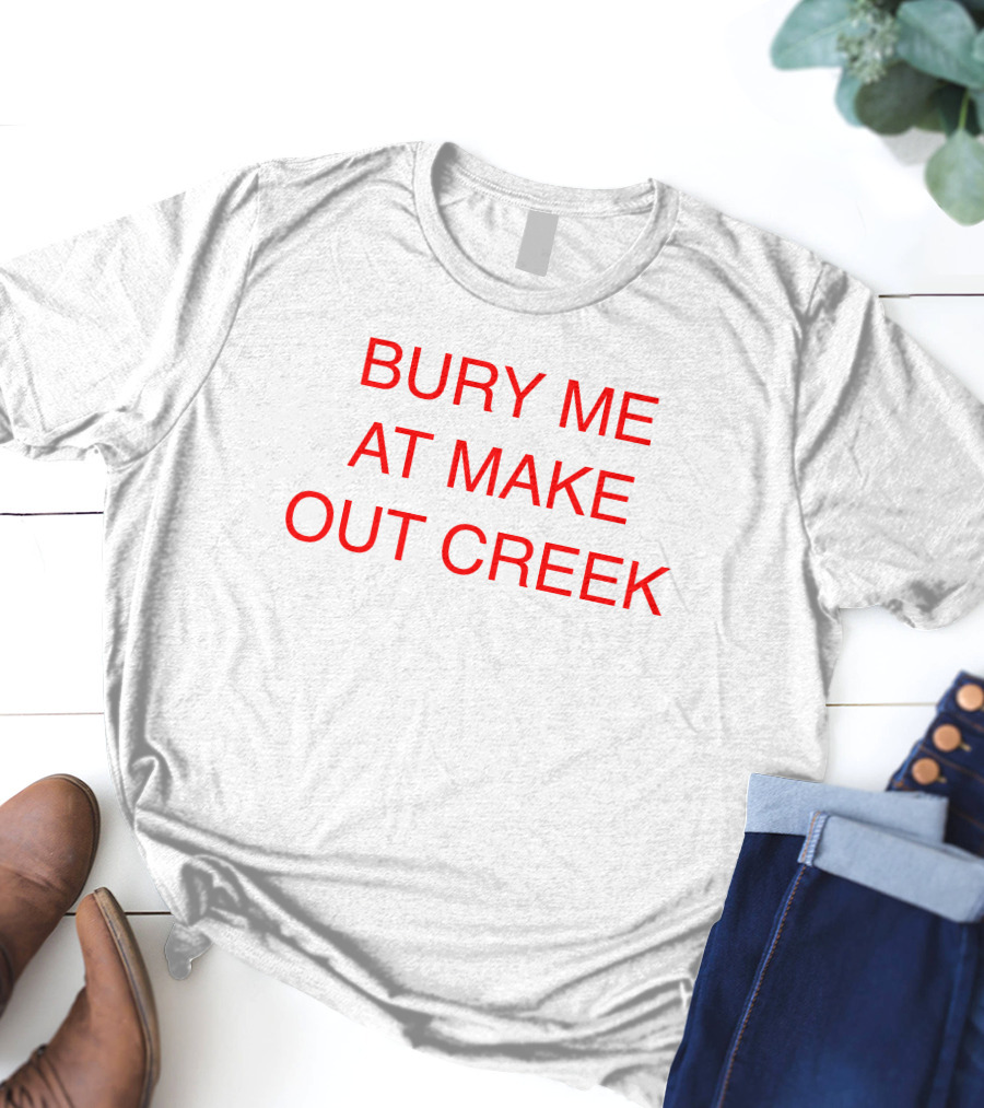 Mitski Merch Store Bury Me At Make Out Creek White Shirt Mitski Leaks T-Shirt
