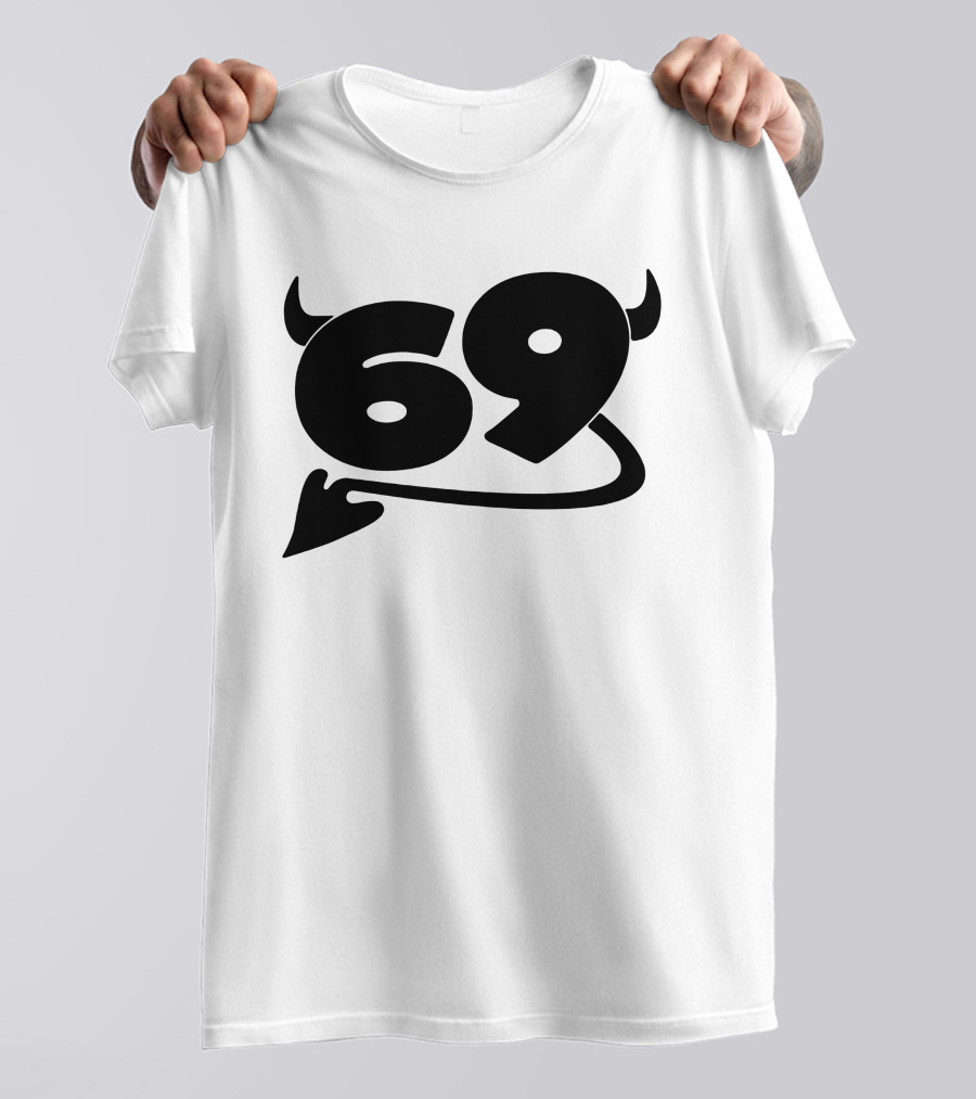 King Princess Merch 69 Devil Graphic White T-Shirt