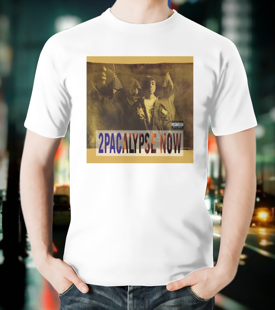 2Pacalypse Now Album Cover Homage Book Of Shady Image T-Shirt