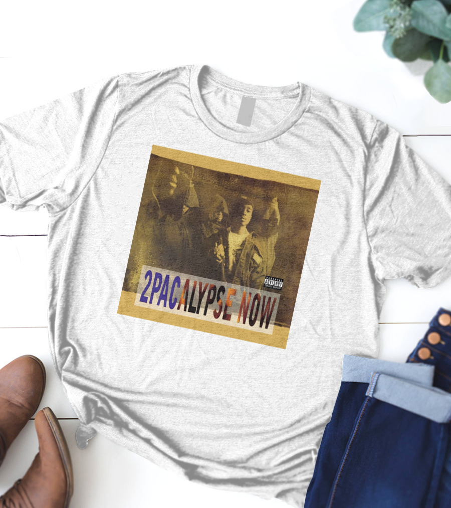 2Pacalypse Now Album Cover Homage Book Of Shady Image T-Shirt