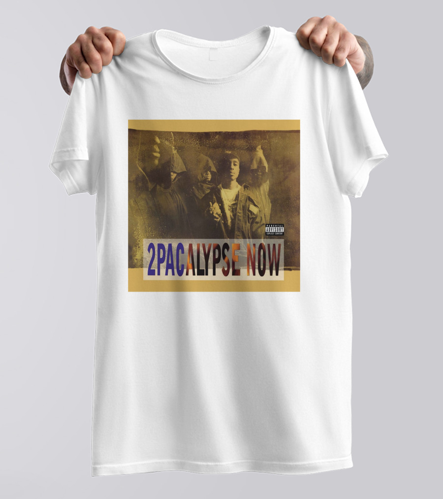 2Pacalypse Now Album Cover Homage Book Of Shady Image T-Shirt