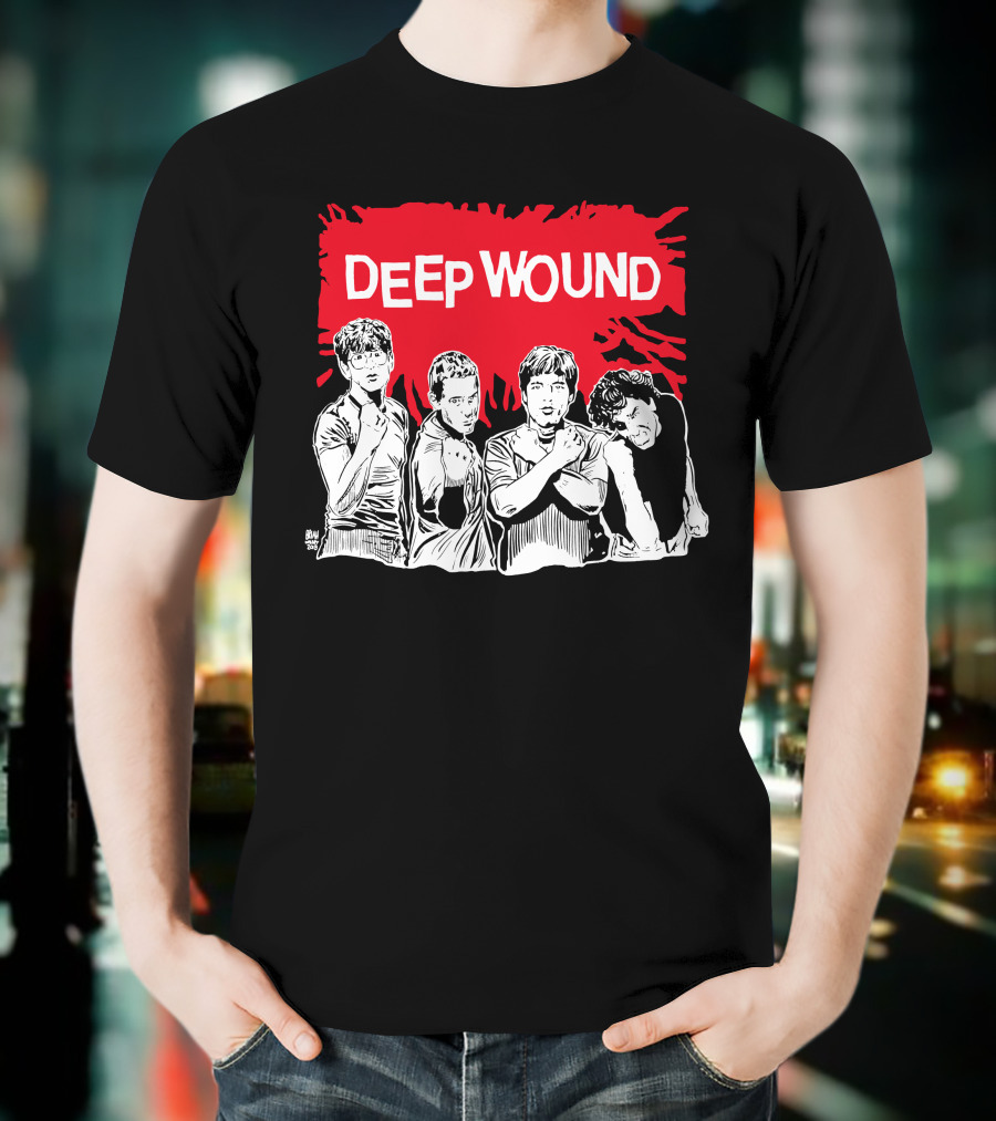 Dinosaur Jr Kfu Store Merch Deep Wound Punk Band T-Shirt