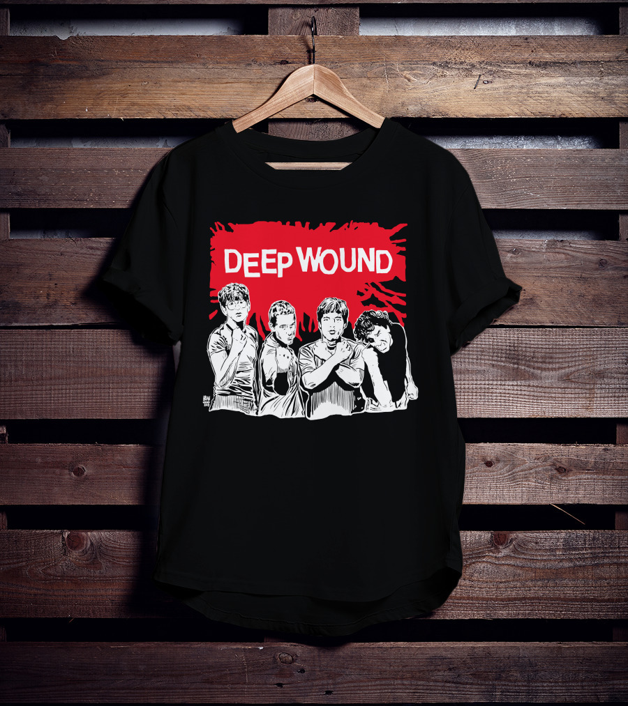 Dinosaur Jr Kfu Store Merch Deep Wound Punk Band T-Shirt