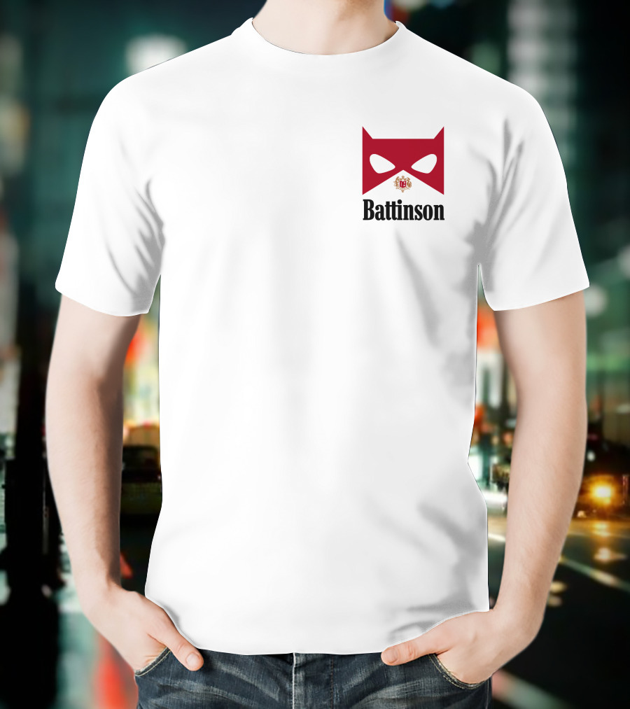 Battinson Mask Red T-Shirt