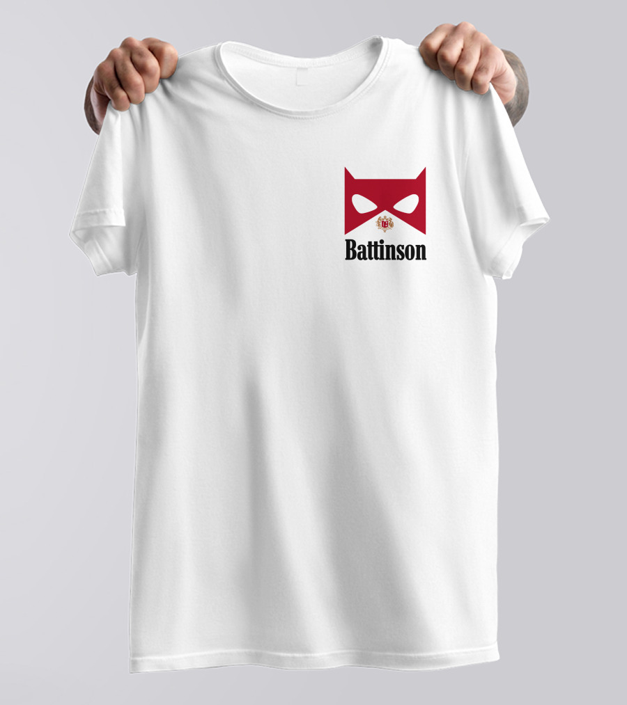 Battinson Mask Red T-Shirt
