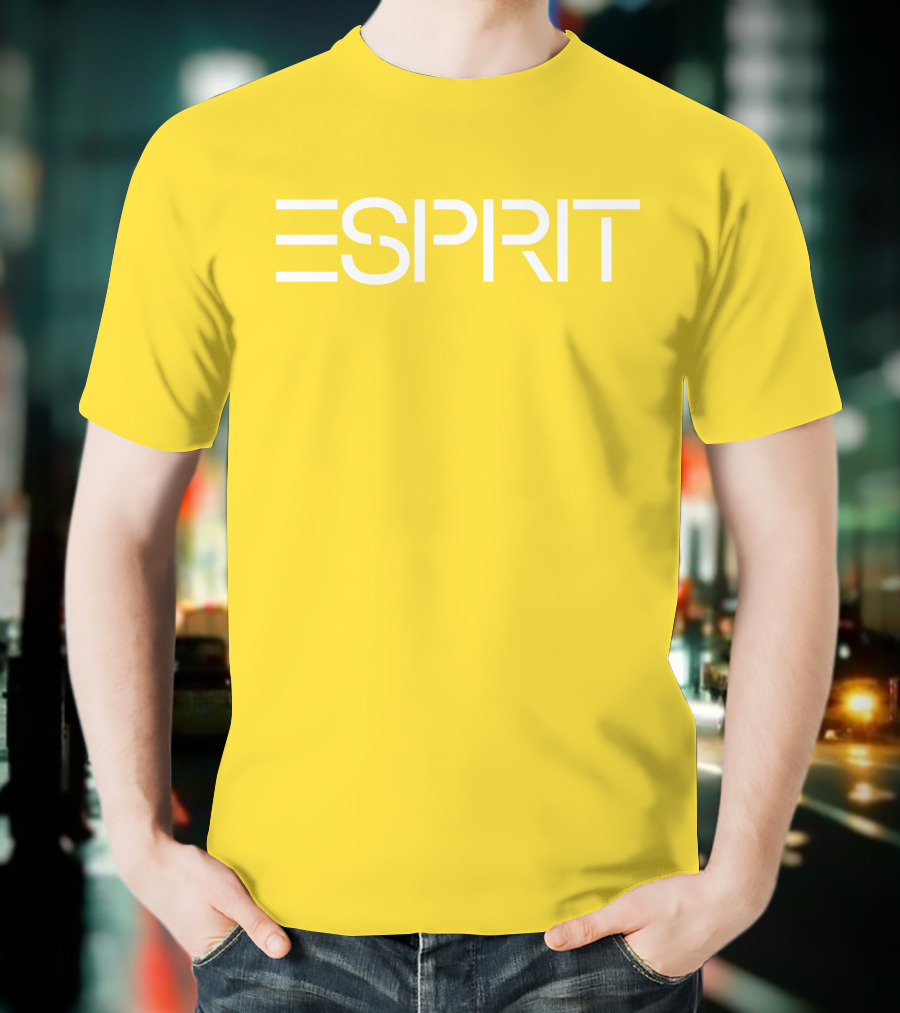 Hbx Store Merch Esprit Yellow Background T-Shirt