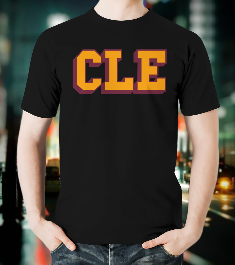 CLE Clothing Co Store Merch CLE College T-Shirt