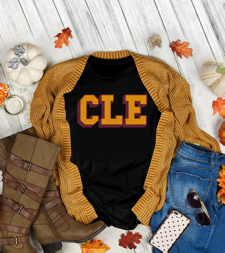 CLE Clothing Co Store Merch CLE College T-Shirt
