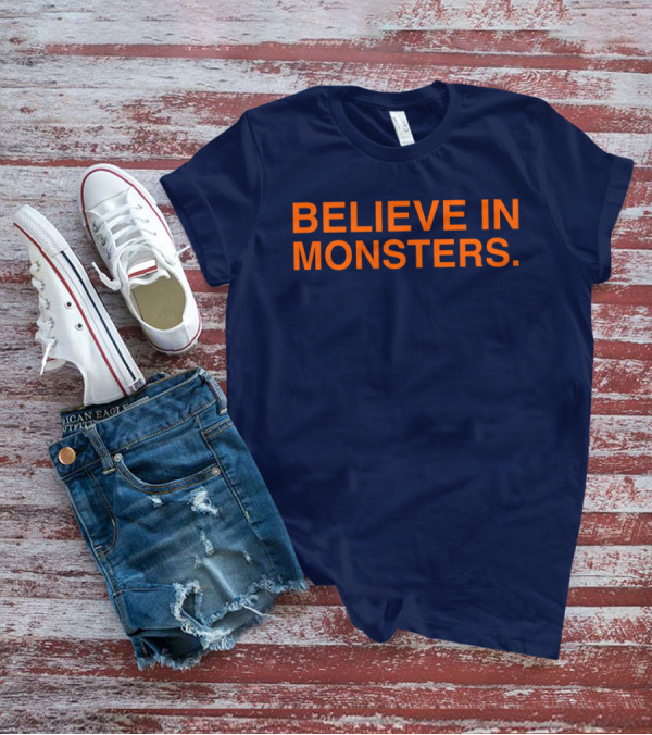 Believe In Monsters Obvious Store Merch Brenda Webber T-Shirt