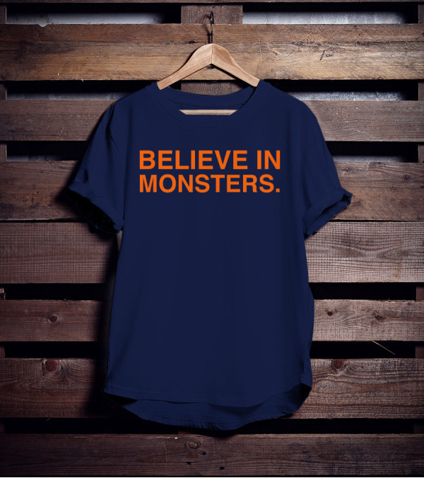 Believe In Monsters Obvious Store Merch Brenda Webber T-Shirt