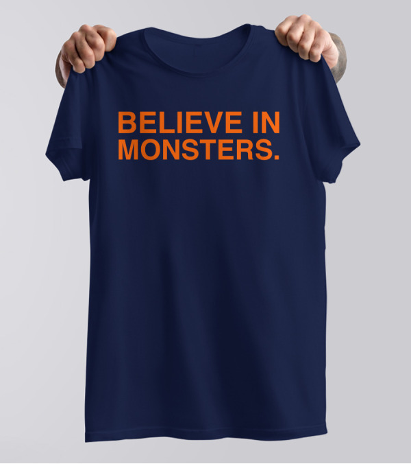 Believe In Monsters Obvious Store Merch Brenda Webber T-Shirt