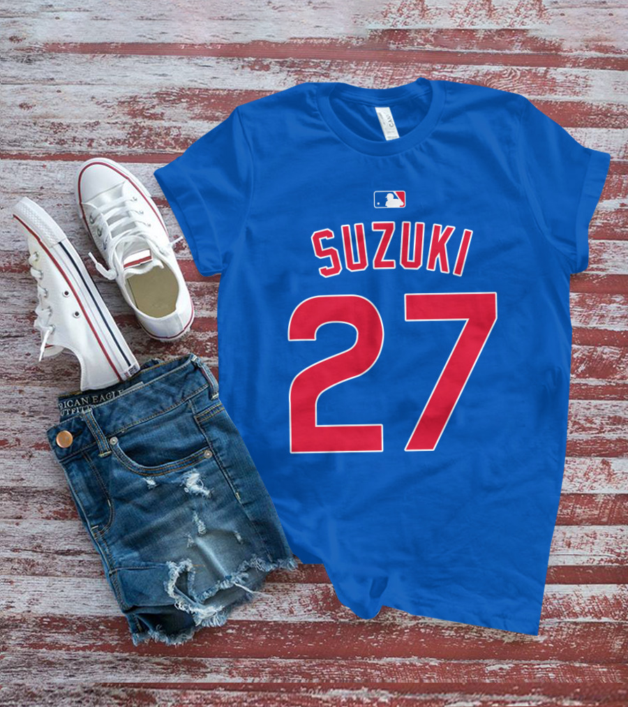 Obvious Merch Seiya Suzuki 27 MLB Jersey T-Shirt