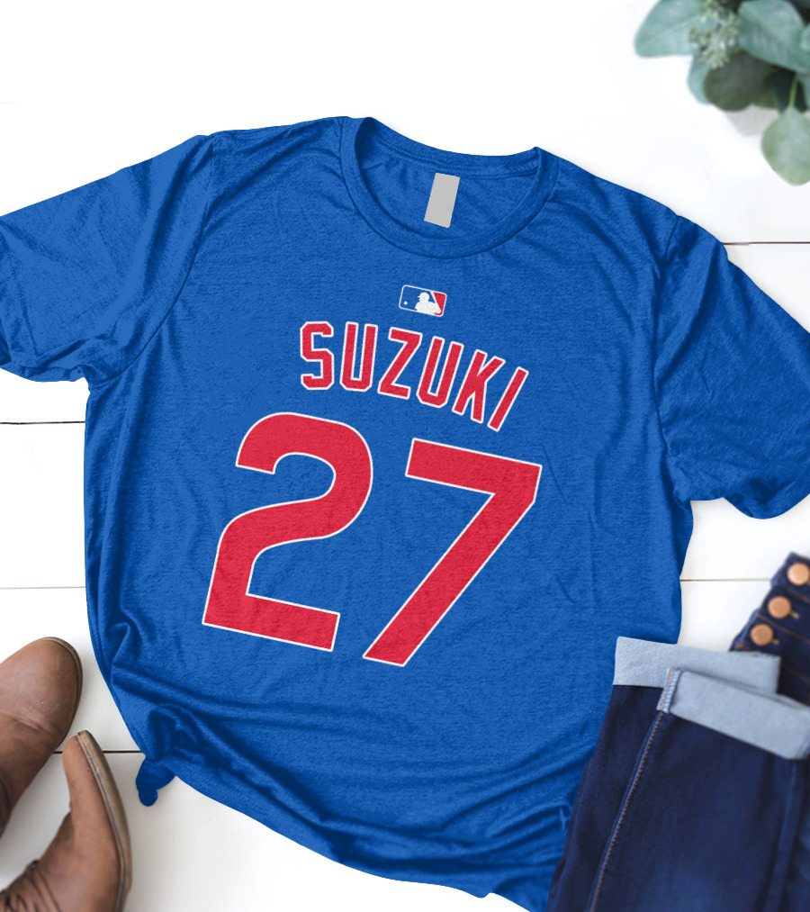 Obvious Merch Seiya Suzuki 27 MLB Jersey T-Shirt