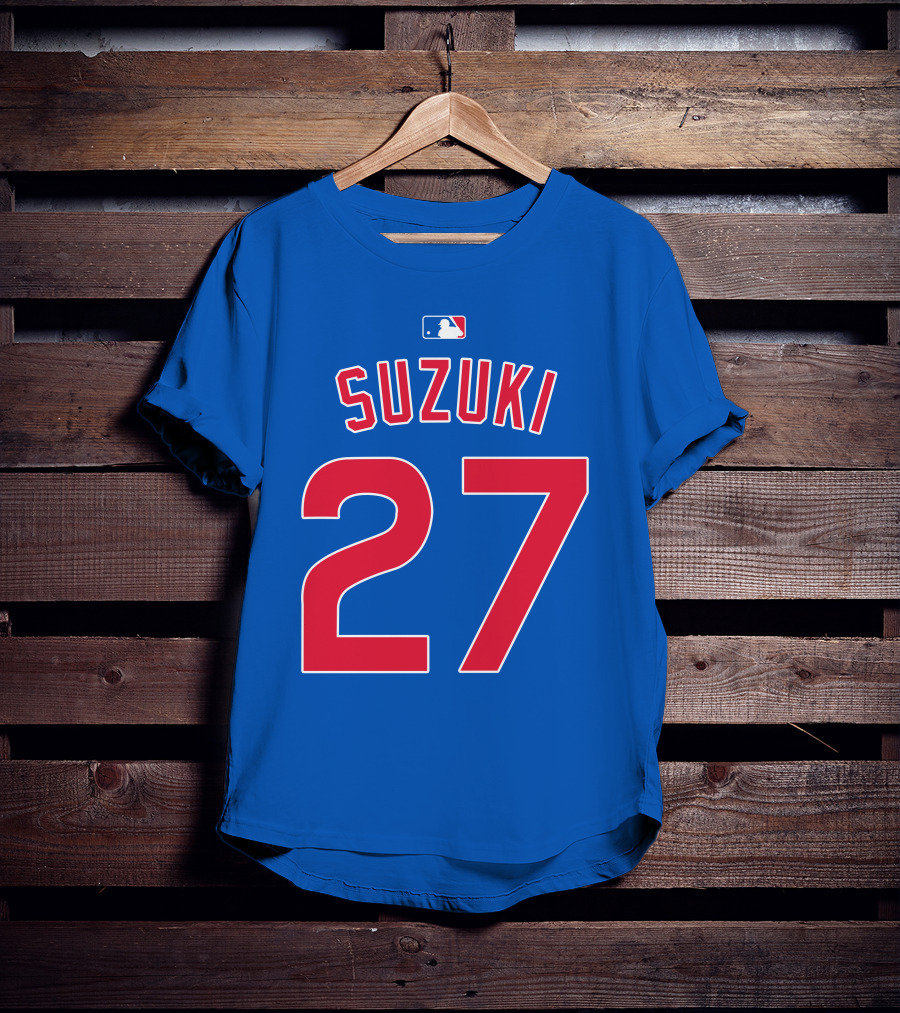 Obvious Merch Seiya Suzuki 27 MLB Jersey T-Shirt