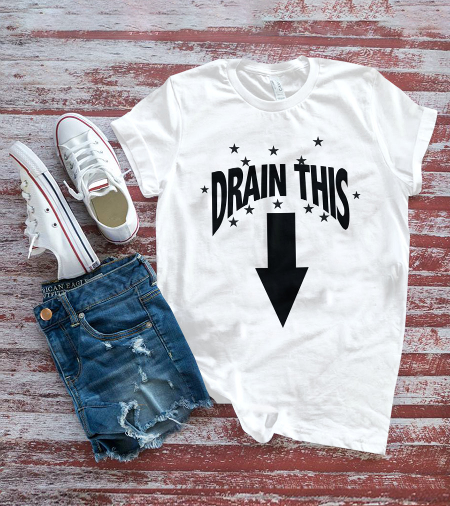 Drain This Rafa Stinks Stars Arrow T-Shirt