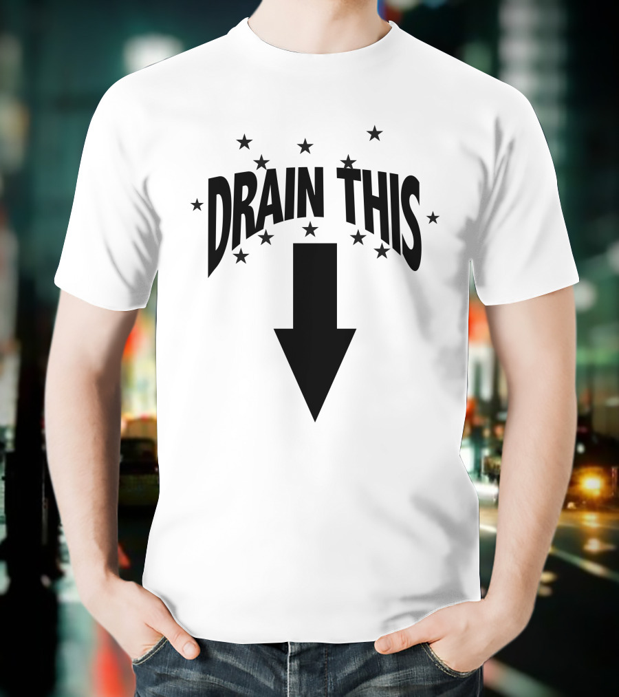 Drain This Rafa Stinks Stars Arrow T-Shirt