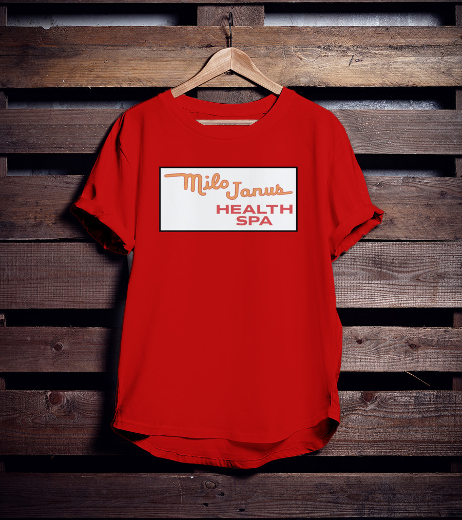 Milo Janus Health Spa Columbo Phile Classic TV Reference T-Shirt