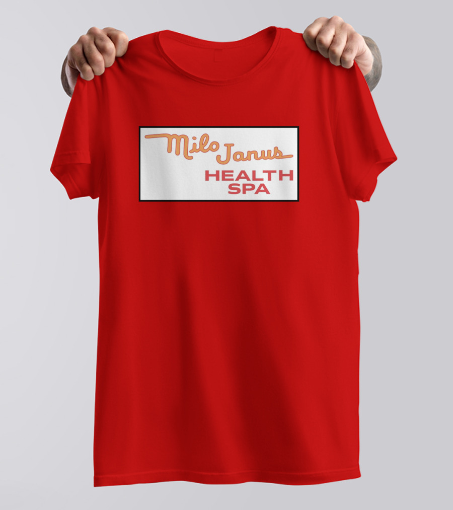 Milo Janus Health Spa Columbo Phile Classic TV Reference T-Shirt