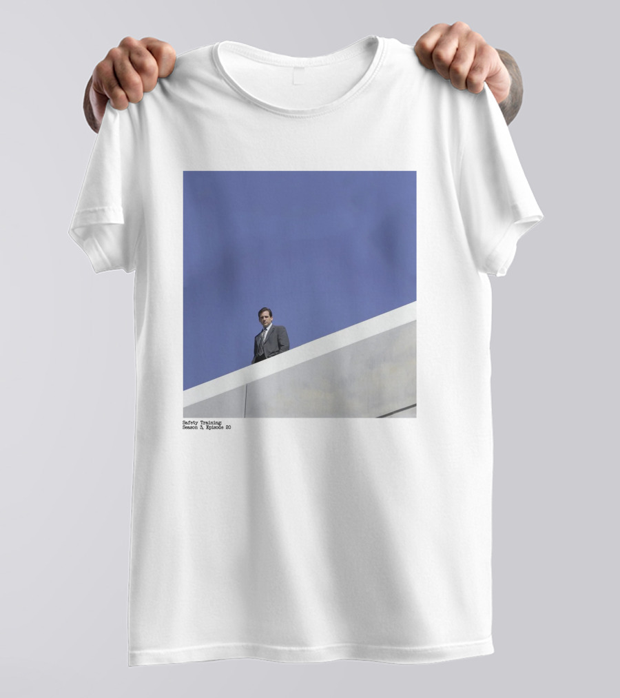 Safety Training Season 3 Episode 20 Roof Scene The Office Experience Store T-Shirt