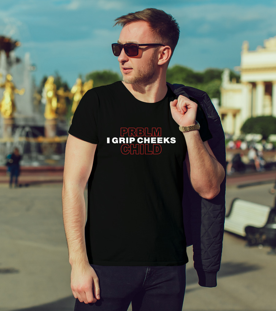 PRBLM I Grip Cheeks Child T-Shirt