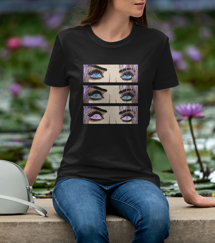 Fmuoasl Merch Good Enough Collection Pop Art Multi-Colored Eyes T-Shirt