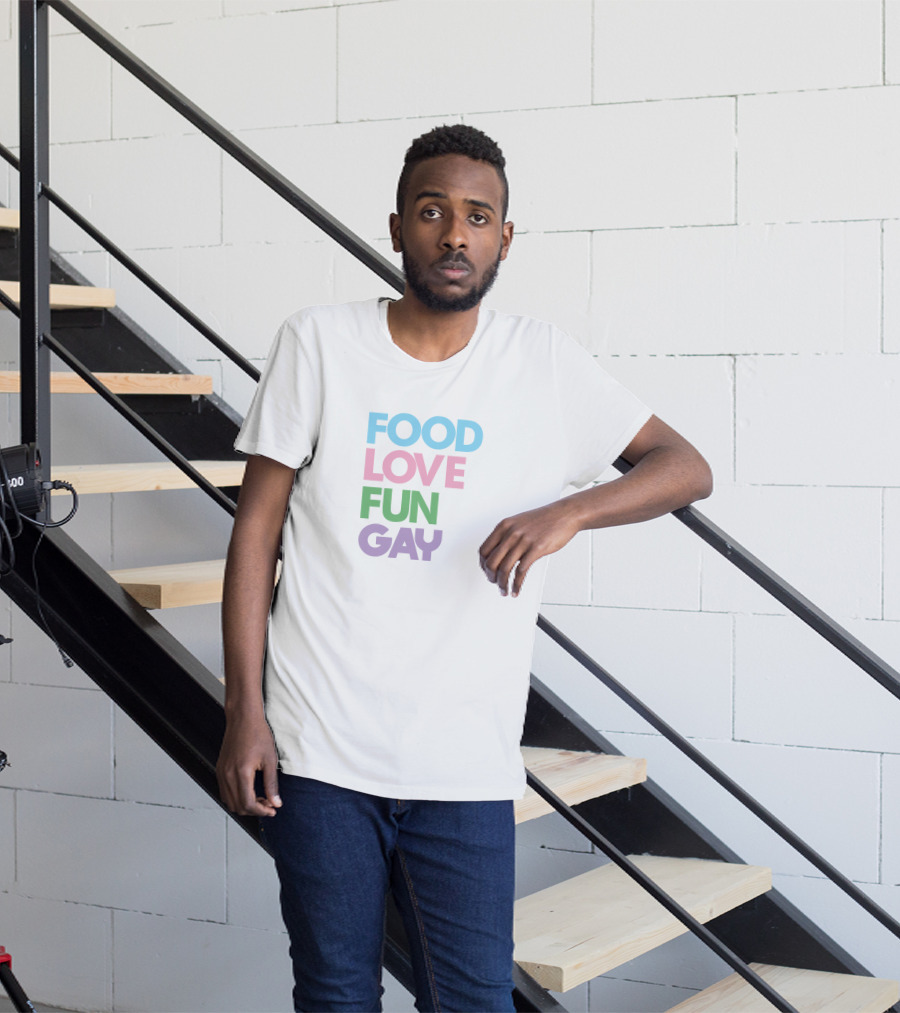 Try Guys Food Love Fun Gay Merch T-Shirt