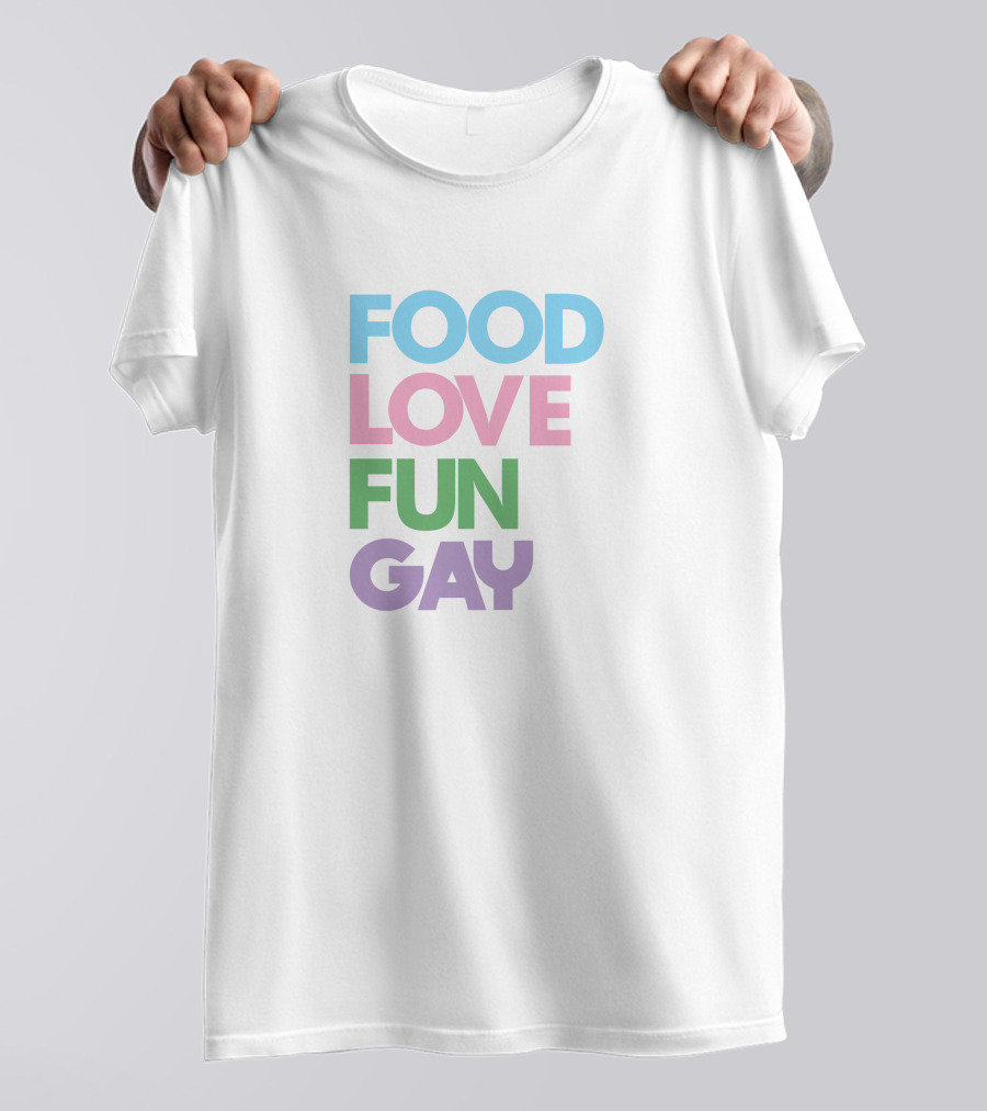 Try Guys Food Love Fun Gay Merch T-Shirt