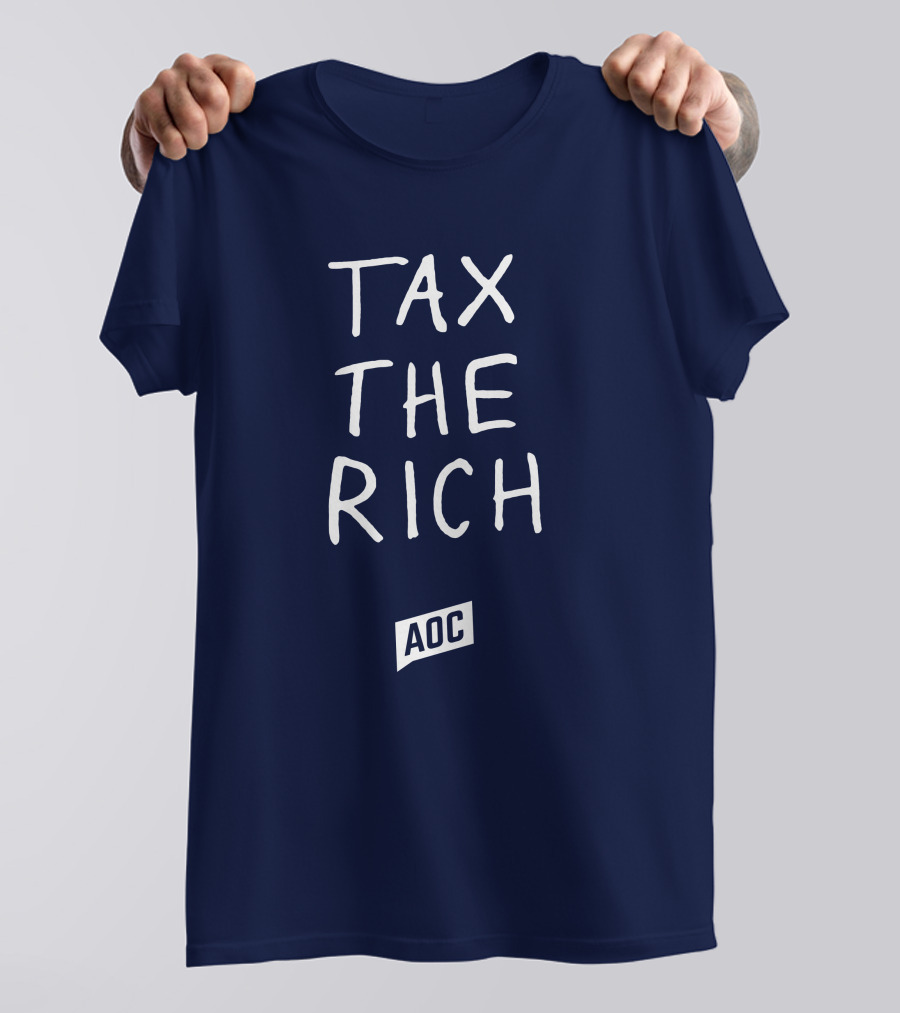 AOC Tax The Rich Ocasio Cortez Merch T-Shirt