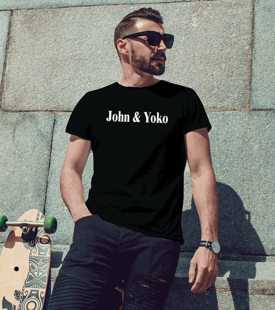 John And Yoko Harry Nilsson T-Shirt