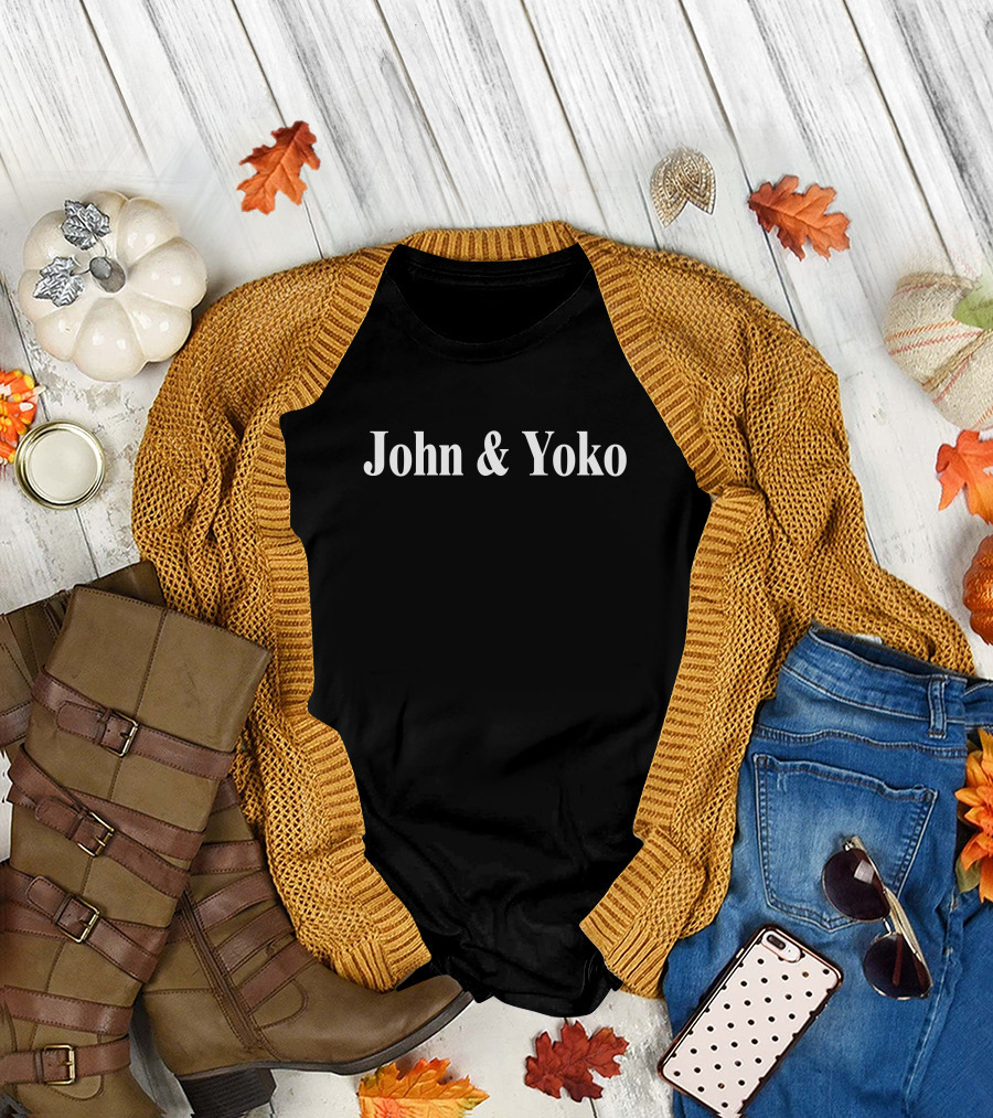 John And Yoko Harry Nilsson T-Shirt