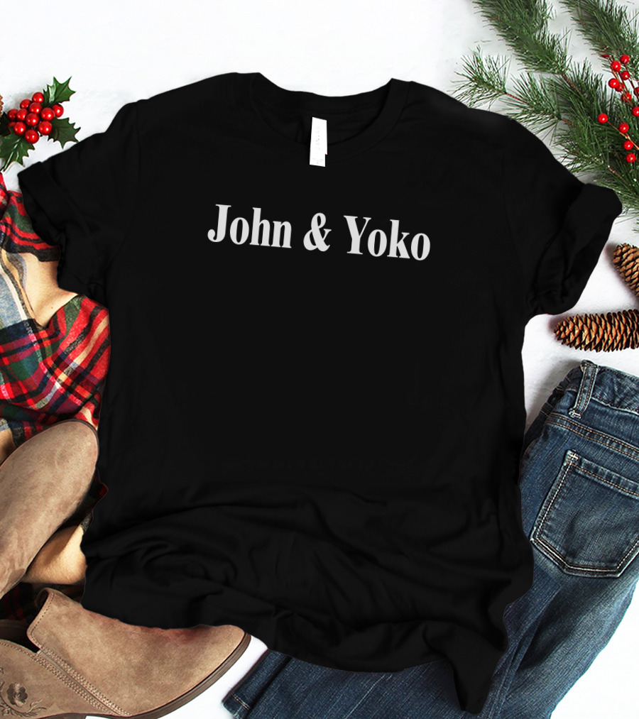 John And Yoko Harry Nilsson T-Shirt