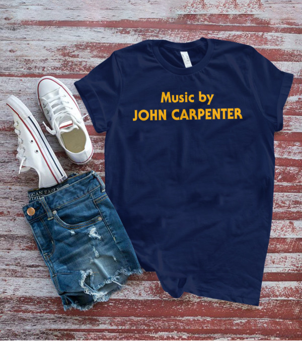 Super Yaki Shop Music By John Carpenter T-Shirt