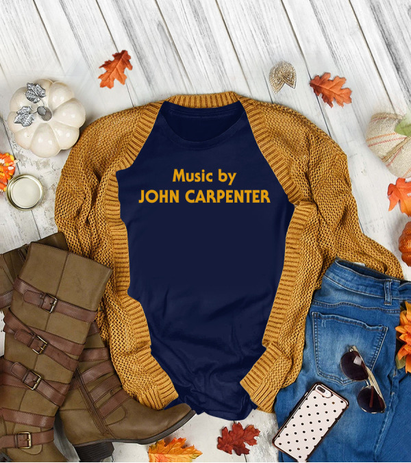 Super Yaki Shop Music By John Carpenter T-Shirt