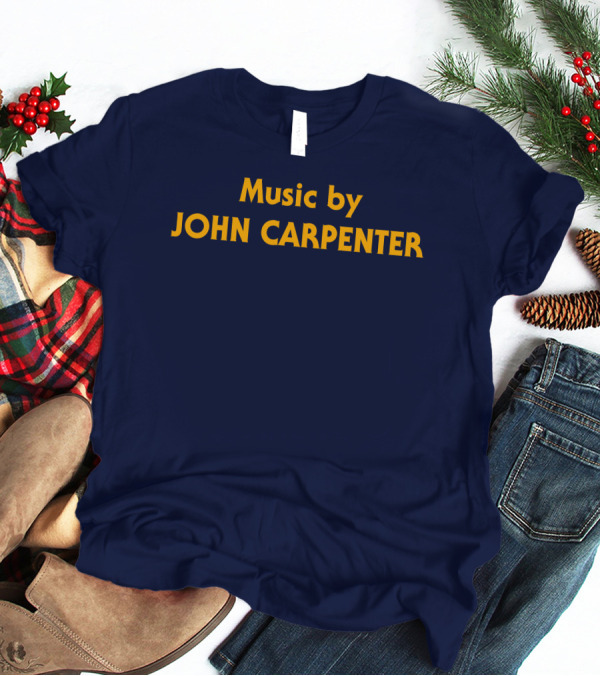 Super Yaki Shop Music By John Carpenter T-Shirt