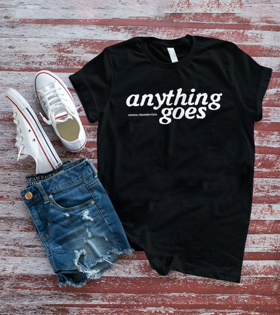 Emma Chamberlain Anything Goes Merch Collection T-Shirt