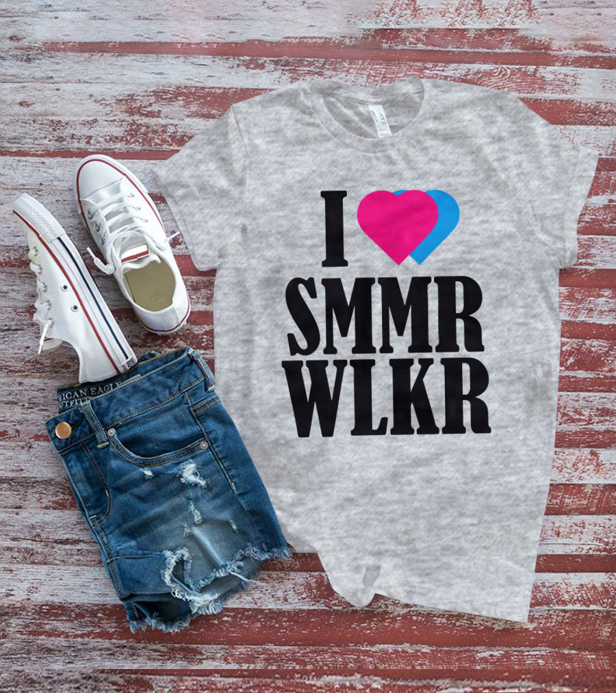 I Love SMMR WLKR T-Shirt