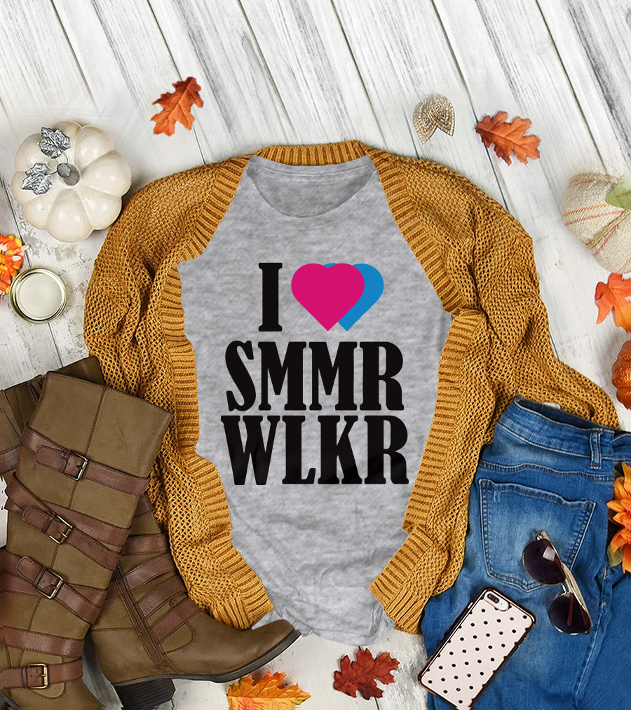 I Love SMMR WLKR T-Shirt