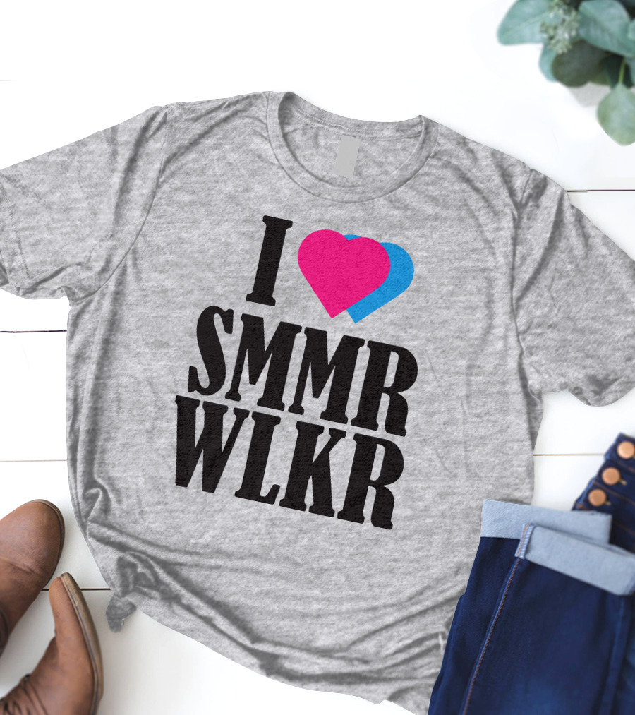 I Love SMMR WLKR T-Shirt
