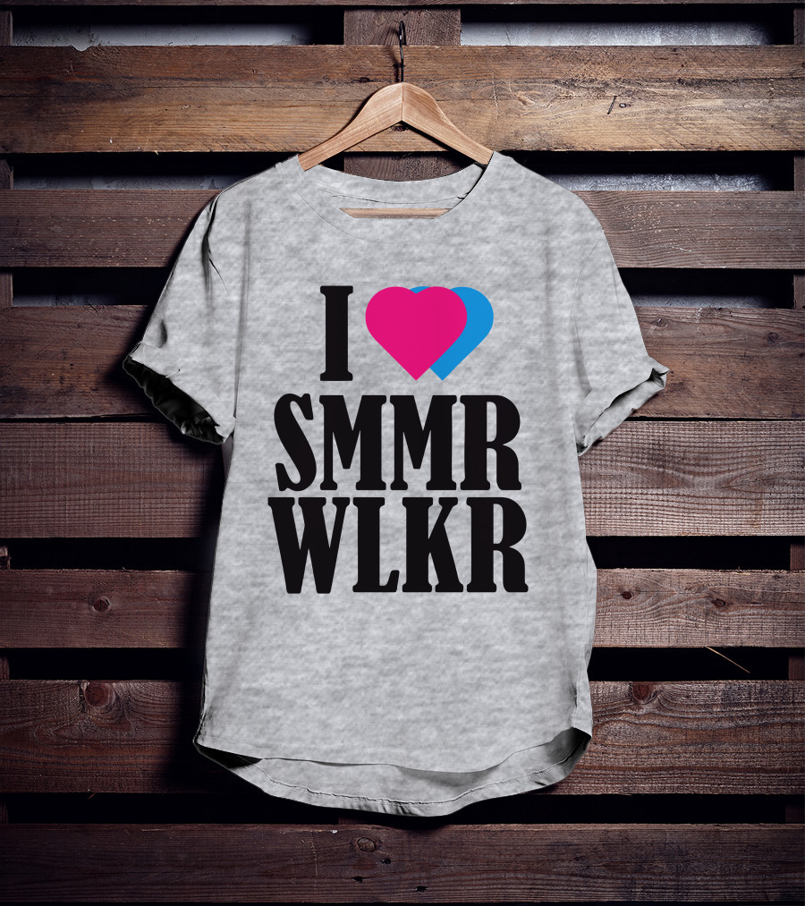 I Love SMMR WLKR T-Shirt