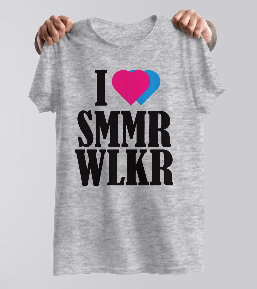 I Love SMMR WLKR T-Shirt