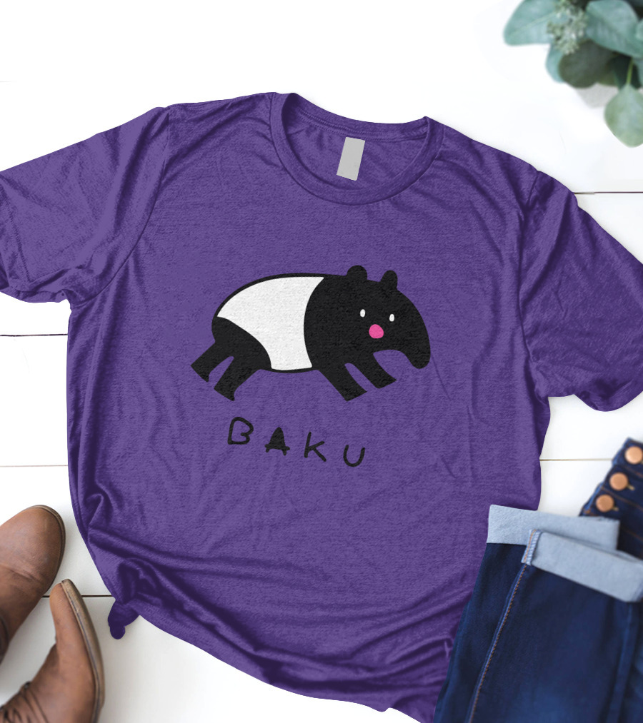 Baku Melodicreverie Malayan Tapir T-Shirt
