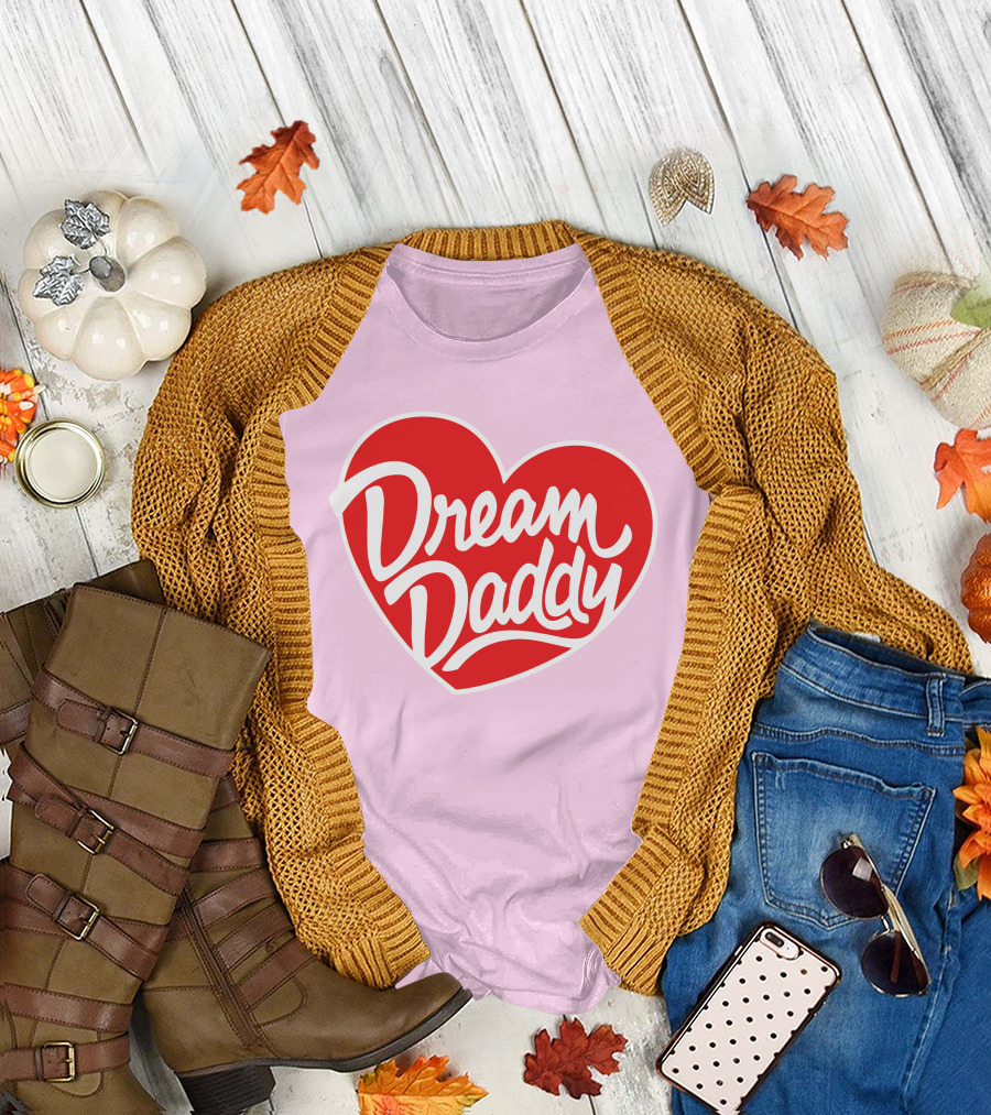 Thatonenerdygay Dream Daddy Heart T-Shirt