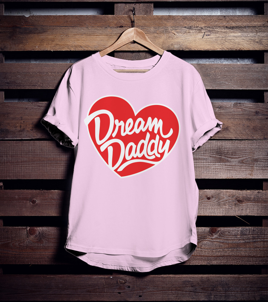 Thatonenerdygay Dream Daddy Heart T-Shirt