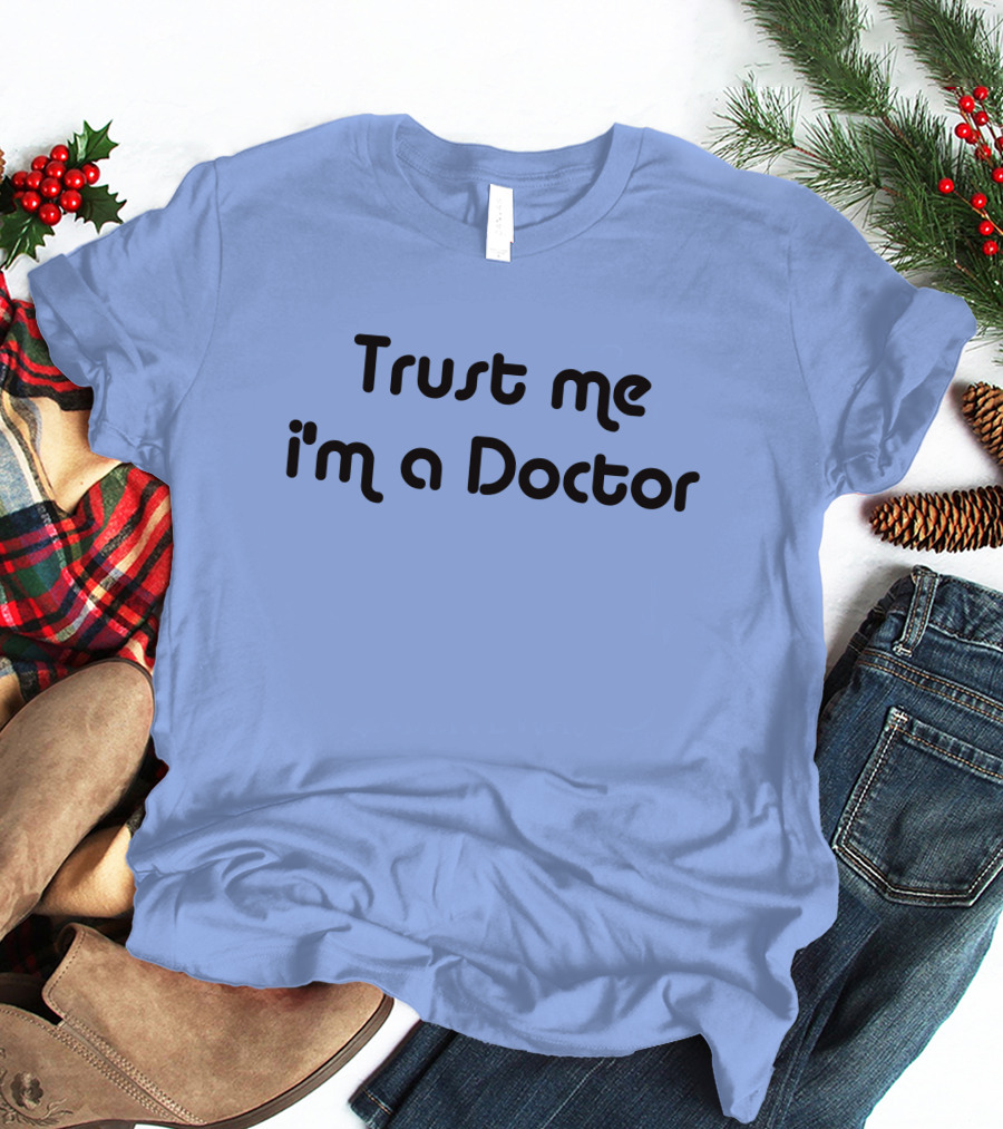 Trust Me I'm A Doctor Doctor Who David Tennant Violet T-Shirt