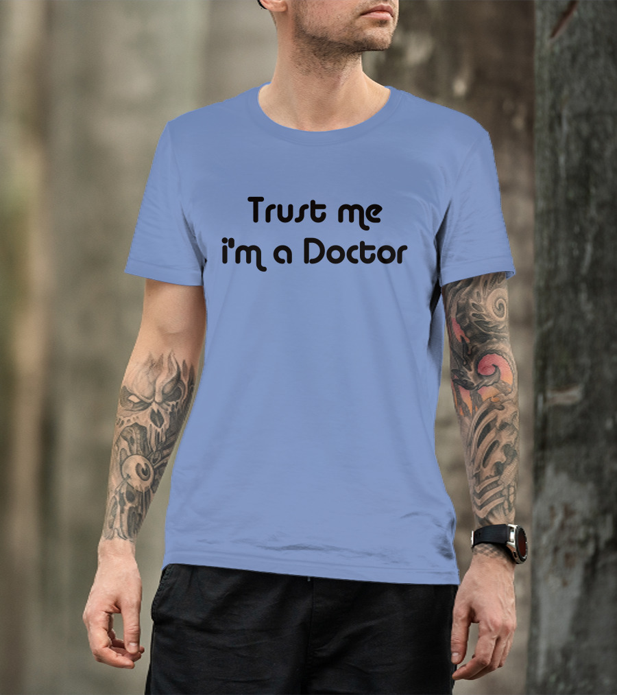 Trust Me I'm A Doctor Doctor Who David Tennant Violet T-Shirt