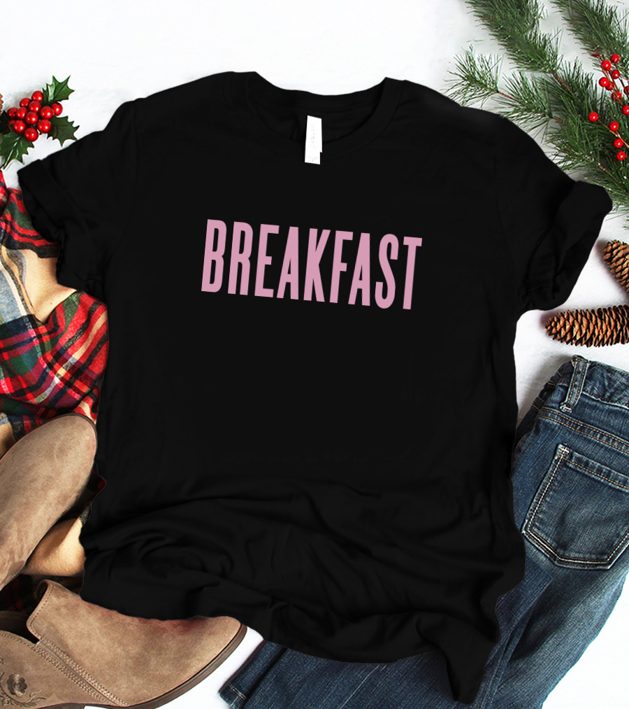 Beyonce Breakfast Merch Pink T-Shirt