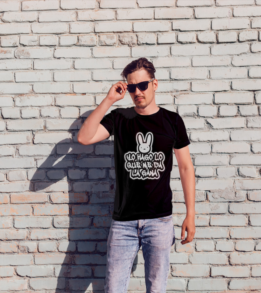 Bad Bunny Yo Hago Lo Que Me Da La Gana YHLQMDLG Bunny T-Shirt