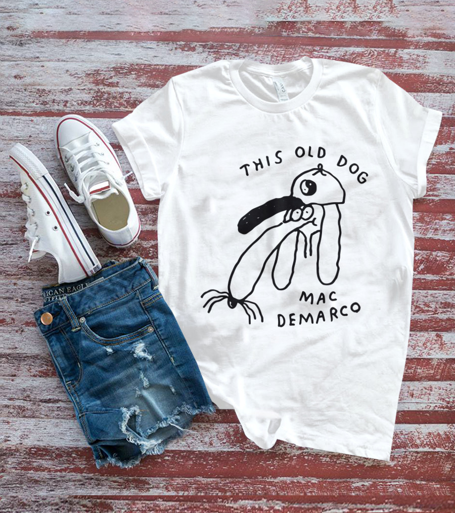 This Old Dog Mac Demarco Drawing T-Shirt